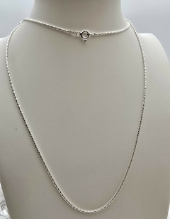 CADENA PALOMITA 55cm/PLATA - comprar online