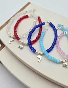 PULSERA CRISTAL DE ROCA/PLATA - comprar online