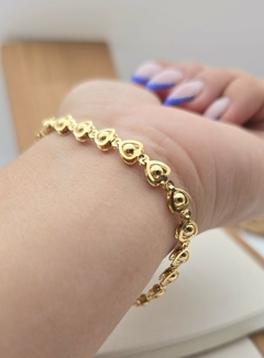 PULSERA CORAZONES/AD