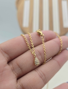 CONJUNTO GOTA STRASS /AD
