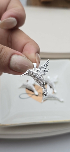 DIJE COLIBRÍ CRISTAL/AB - comprar online