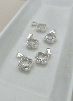 DIJE TREBOL CRISTAL /AB - comprar online