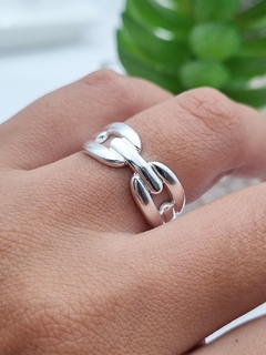 ANILLO CADENA ANCHA / AB T17: L2 - comprar online