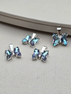 DIJE LUCINA MINI CELESTE/AB - comprar online