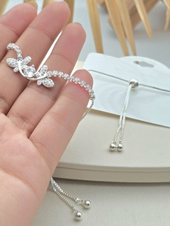 PULSERA ADHARA STRASS REGULABLE/AB - comprar online