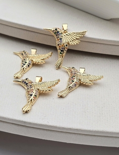 DIJE COLIBRÍ ARCOIRIS /AD - comprar online