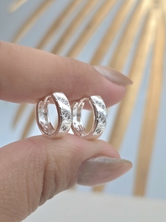 AROS TRIPLE STRASS CRISTAL /AB