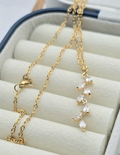 CONJUNTO LAUREL CRISTALES /AD - comprar online