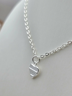 DIJE CORAZÓN LINEA /AB - comprar online