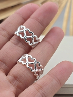 ANILLO CORAZONES CAMINITO /AB - comprar online