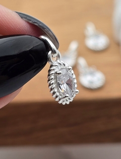 DIJE LIBIA CRISTAL /PLATA