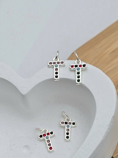 DIJE INICIAL "T" COLORES X5/AB