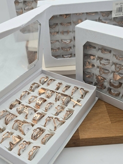 CAJA ANILLOS X36 /ROSE - comprar online