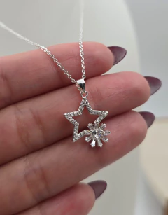 COLLAR FLOR Y ESTRELLA / AB - comprar online