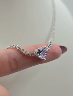 COLLAR DIAMANTINA CORAZÓN / AB en internet