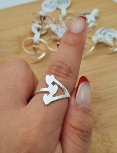 ANILLO TRES CORAZONES t:17 /AB eco