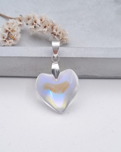 DIJE CRISTAL CORAZÓN TORNASOL n2/AB