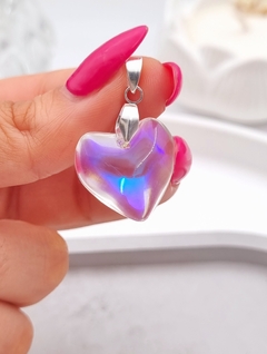 DIJE CRISTAL CORAZÓN TORNASOL n2/AB - comprar online