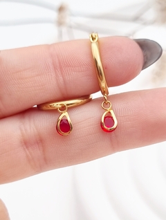 AROS ALBA GOTA ROJO/AD - comprar online