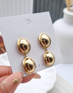 AROS TAZAS / PLASTICO BAÑADO DORADO