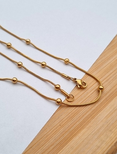 CADENA COLA DE RATON Y BOLITA / AD - comprar online