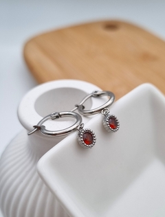ARO CÍRCULO CONTORNO ROJO / AQ - comprar online