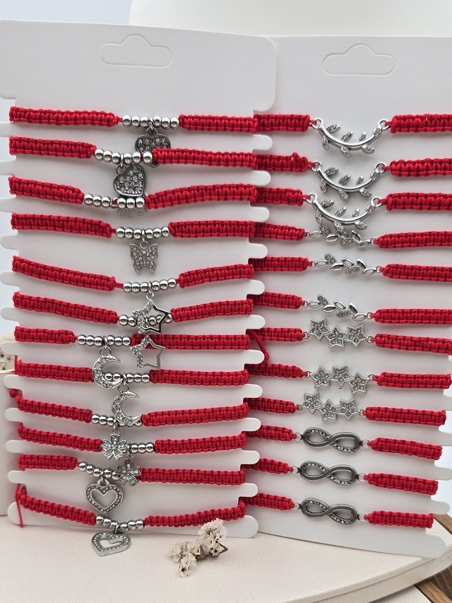Pulsera Hilo Rojo X12/Aq thumbnail 2