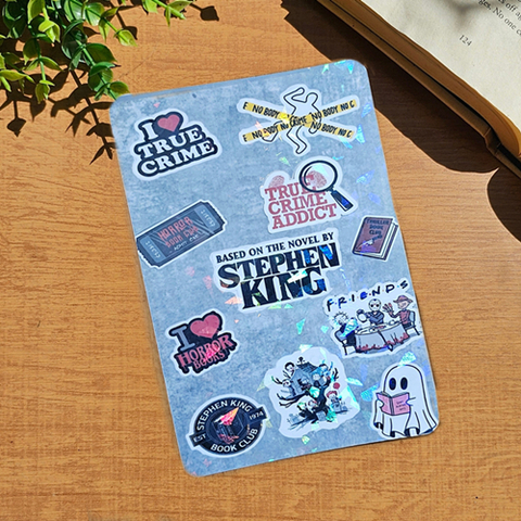 Card Skin Holográfico Kindle Capa Transparente 2022/2024 6 polegadas Stephen King - comprar online