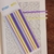 Notas adesivas stick note flags fininho candycolor