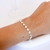 Pulseira conchas BANHO PRATA - comprar online