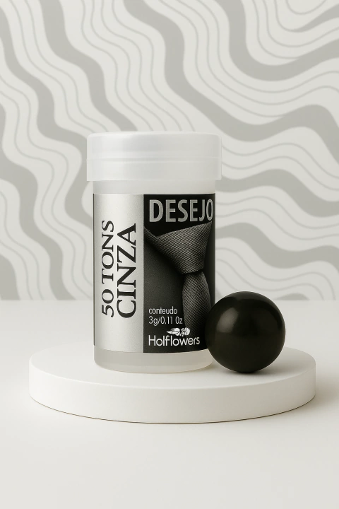 BOLINHA DUPLA HOT BALL FUNCIONAL 50 TONS DE CINZA - comprar online