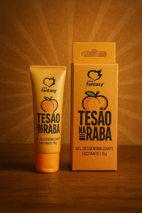 GEL TESÃO NA RABA DESSENSIBILIZANTE EXCITANTE 15G SEXY FANTASY