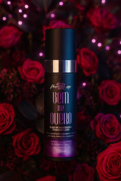 BEM ME QUERO ÓLEO DE MASSAGEM E BANHO LUSH 120ML PROVOKE-ME