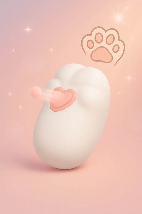 VIBRADOR DE CLITÓRIS PATA DE GATO - comprar online