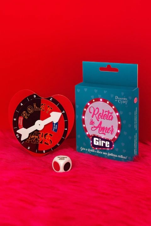 JOGO ROLETA DO AMOR DIVERSÃO AO CUBO - comprar online