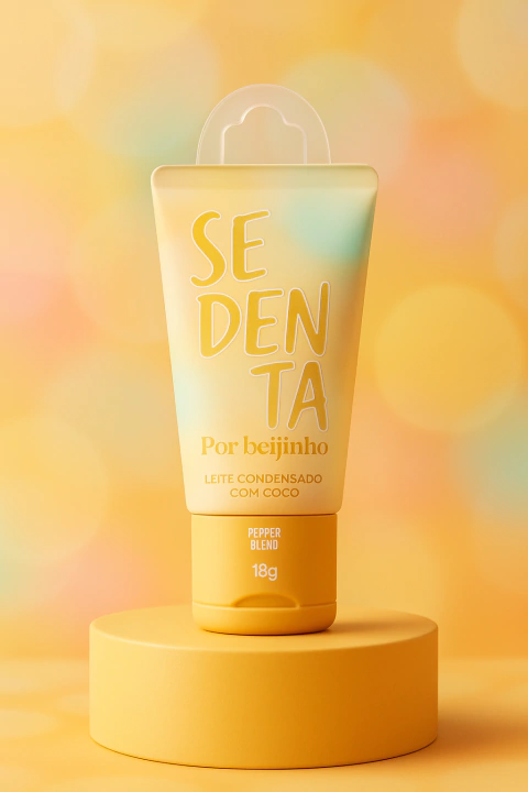 GEL COMESTIVEL SEDENTA POR BEIJINHO 18G PEPPER BLEND