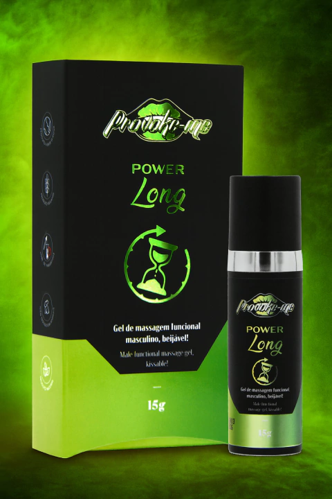 POWER LONG GEL RETARDANTE BEIJÁVEL 15G PROVOKE-ME - comprar online