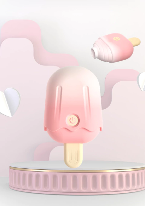 VIBRADOR SUGADOR PICOLÉ 10 PULSAÇÕES