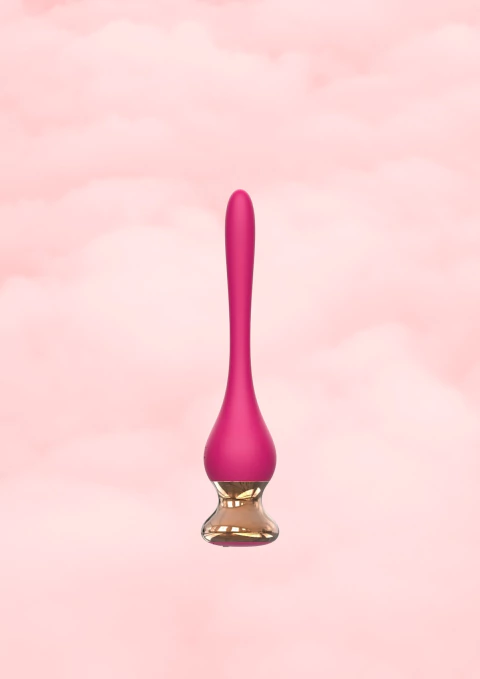 VIBRADOR PLUG ANAL EM SILICONE 10 MODOS DE VIBRAÇÃO