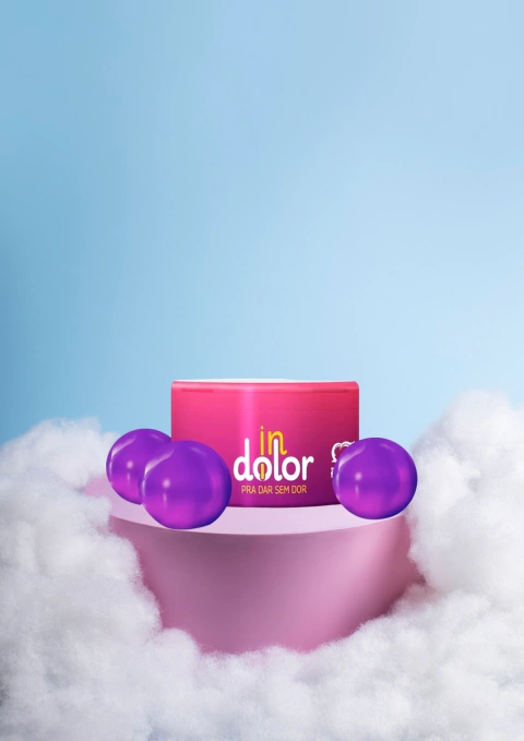 BOLINHA INDOLOR DESSENSIBILIZANTE ANAL 3 UNIDADES SEXY FANTASY