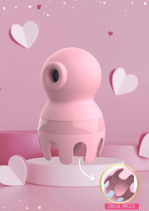 VIBRADOR SUGADOR E LINGUA MAGICA POLVINHO 2