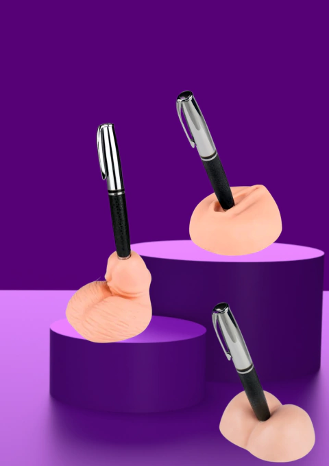 PORTA CANETA AMIGO SECRETO