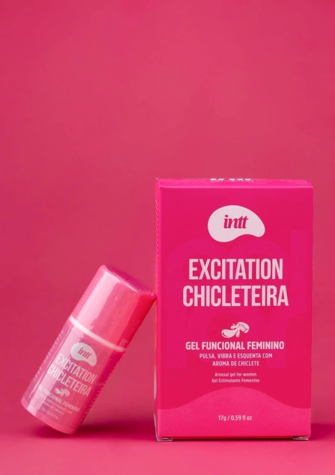 GEL FUNCIONAL CHICLETEIRA EXCITANTE FEMININO 17ML INTT