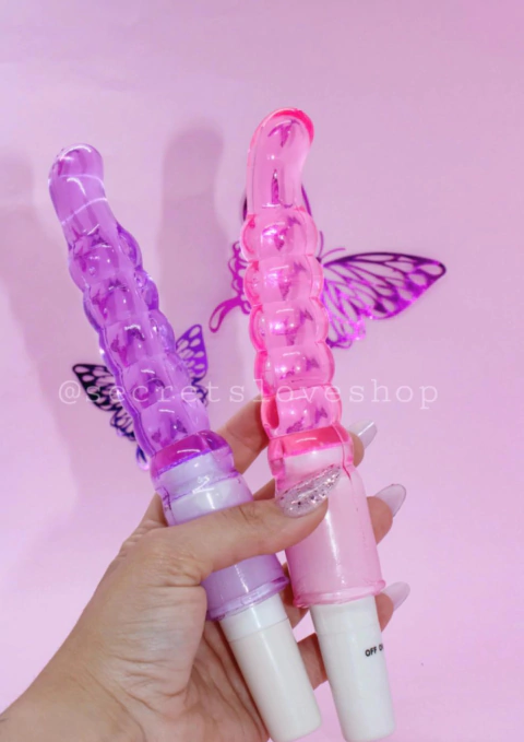 VIBRADOR JELLY ANAL E VAGINAL 16x2 cm