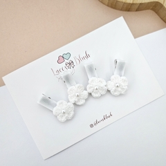 MINI HAIRCLIP MARTINA | UNIDADE - Laços Blush