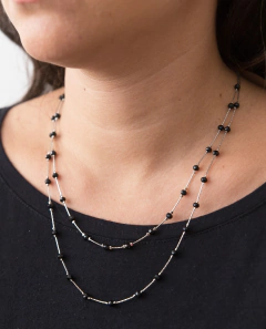 Colar duplo cristal - comprar online