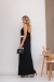 Imagem do Vestido longo bicolor Amora