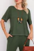 Conjunto pantalona pesponto Laís na internet
