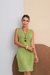 Vestido curto regata pesponto Emanuelle - R&R MODAS