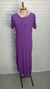 Vestido midi bolso